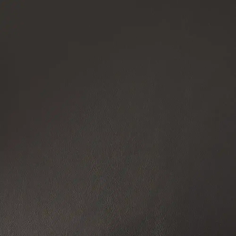 Moulin Smoke Grey Vegan Leather Bar Stool - Polished Gold Legs