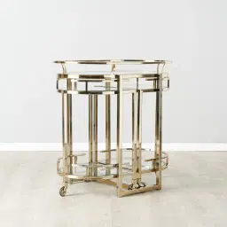 Declan Gold Bar Cart
