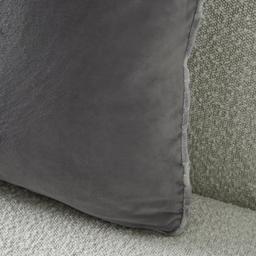 Vesper Silver Grey Velvet  Cushion 50x50