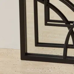 Buchannan Rectangle Mirror - Black
