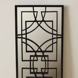 Buchannan Rectangle Mirror - Black