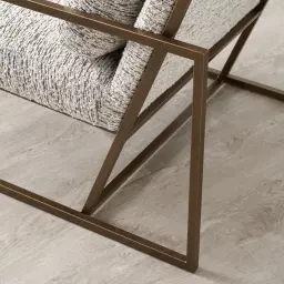 Callum Granite Boucle Occasional Chair 