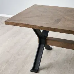 Ascot II Medium Brown Mango Wood Dining Table  