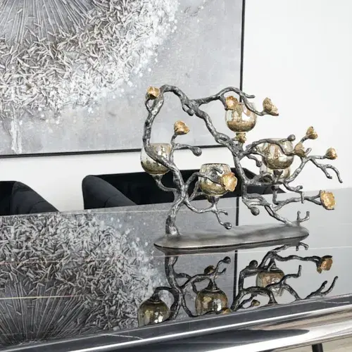 Blooming Branches Candle Holder Decorative