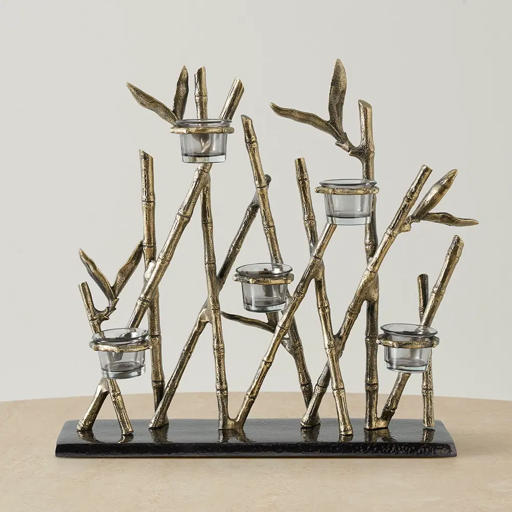 Golden Bamboo Votive