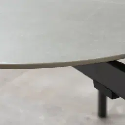 Lana Charcoal Round Outdoor Side Table 