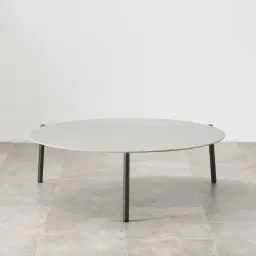 Lana Charcoal Round Outdoor Coffee Table 