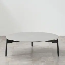 Lana Charcoal Round Outdoor Coffee Table 
