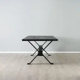 Ascot II Black Mango Wood Dining Table