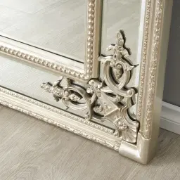 Perry Antique Silver Rectangle Mirror 