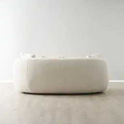 Everett Cream Boucle 2-Seater Sofa