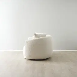 Everett Cream Boucle 2-Seater Sofa