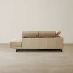 Aster Almond Cream Modular Right Chaise Lounge 