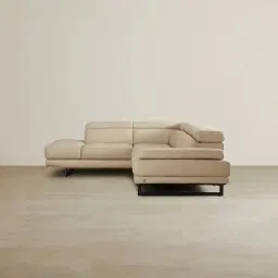 Aster Almond Cream Modular Left Chaise Lounge  