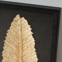 Marigold Black and Gold Paper Shadow Box 