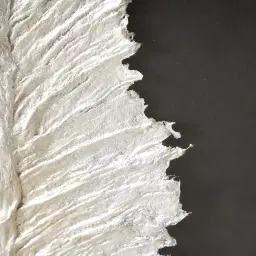 Marigold Silver and Black Paper Shadow Box 