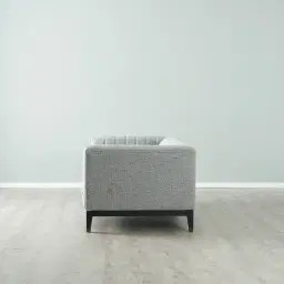 Astoria III Mid Grey Woven Fabric 2-Seater Sofa