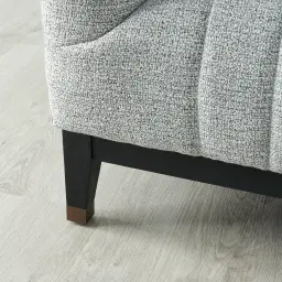 Astoria III Mid Grey Woven Fabric Chair 