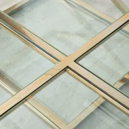 San Marco ll Champagne Gold Coffee Table