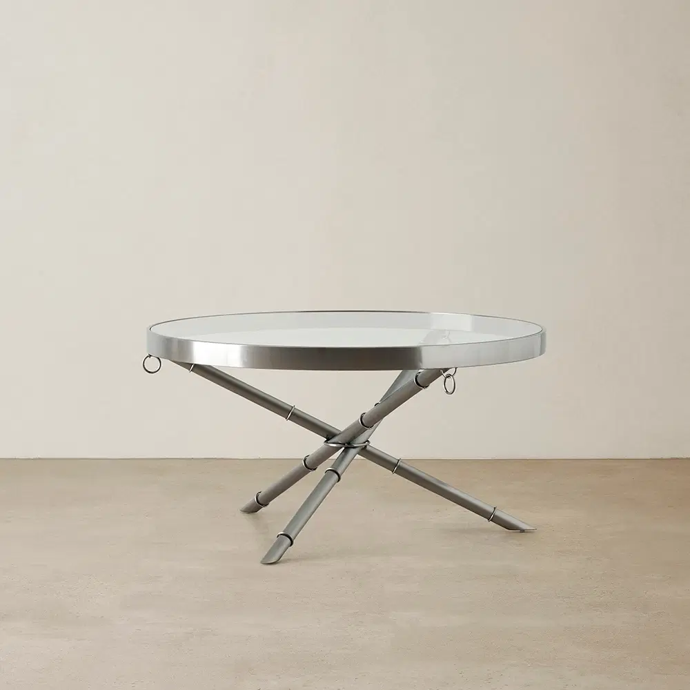 Sandringham Black Nickel Coffee Table 