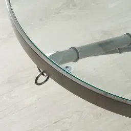 Sandringham Black Nickel Coffee Table 