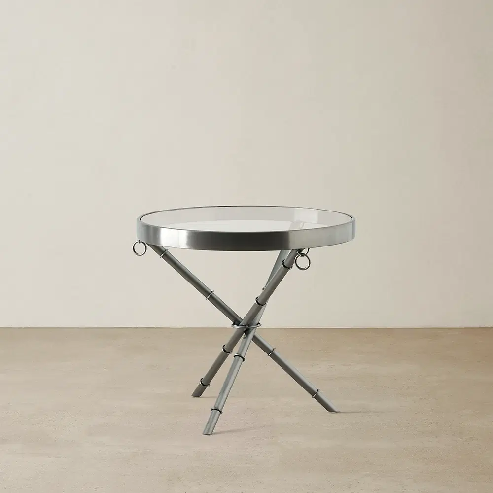 Sandringham Black Nickel Side Table