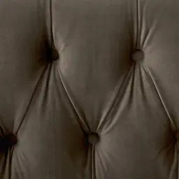 Audrey Mushroom Velvet Corner Sofa