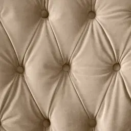 Deco Beige Velvet Armchair