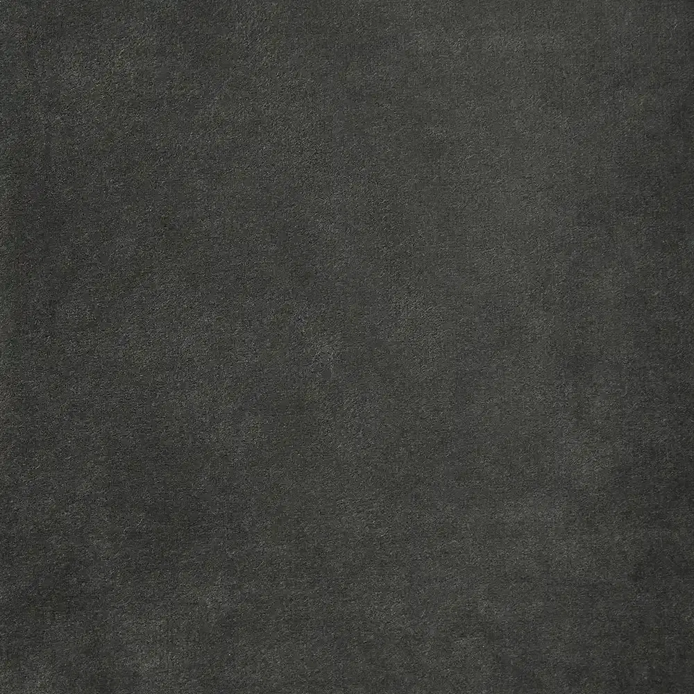 Jacques Charcoal Velvet King Bed - Black Nickel Frame