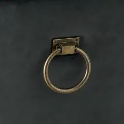 Saxon Charcoal Velvet Dining Chair 