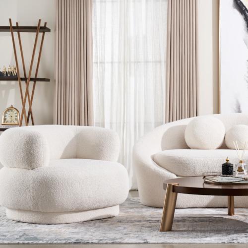 Carlos Cream Turrel Chair 