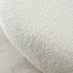 Carlos Cream Turrel Ottoman