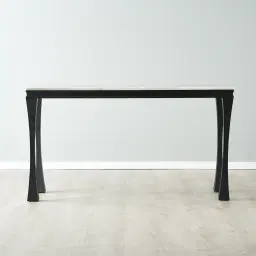 Melody Marble Console Table - Black Legs