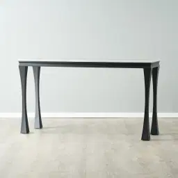 Melody Marble Console Table - Black Legs