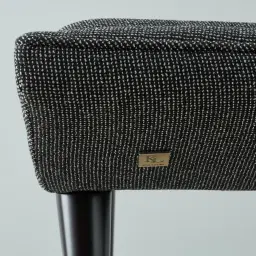 Tarrington Cosmos Black Woven Fabric Occasional Chair