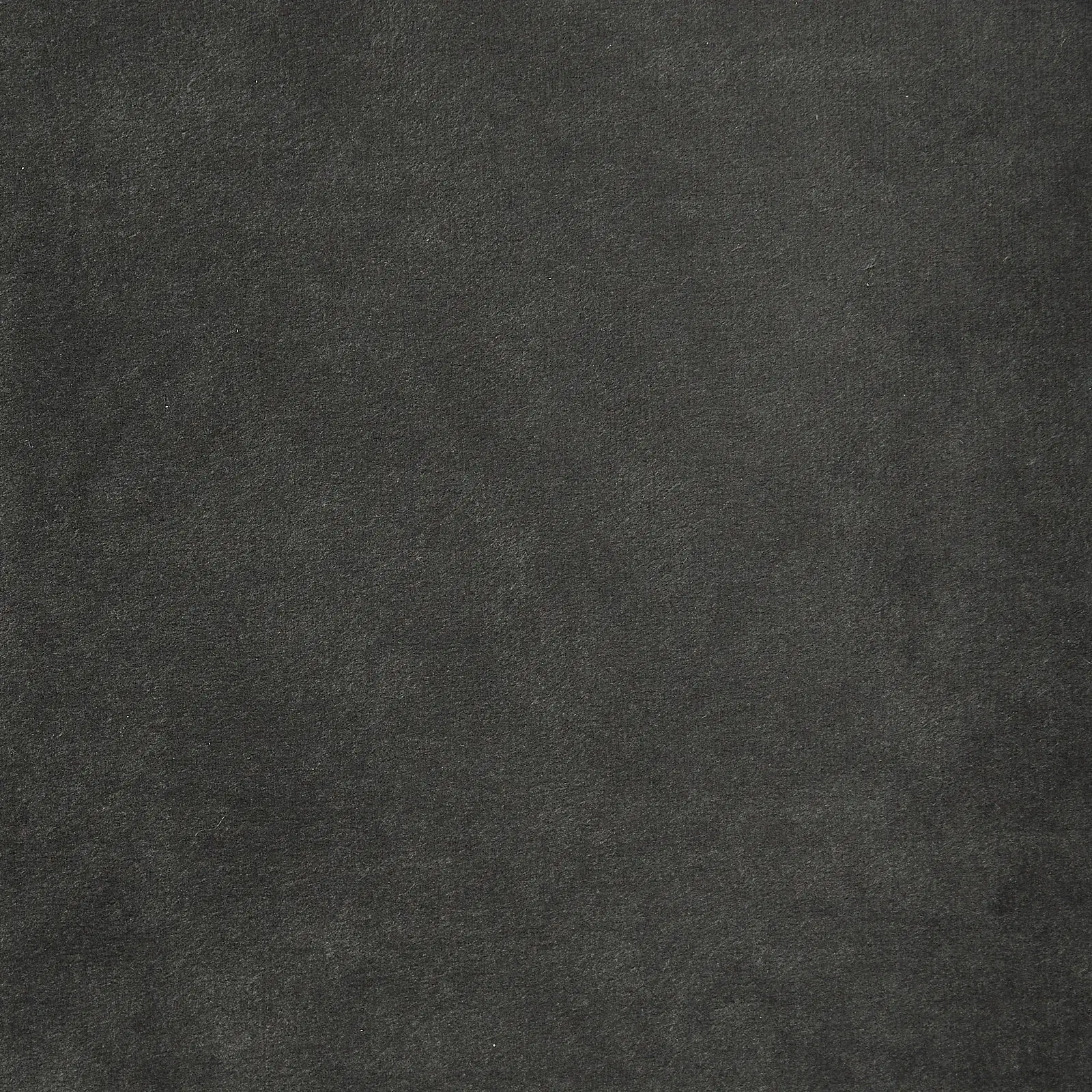 Gertrude Charcoal Velvet King Bed - Brushed Black Nickel Stainless Steel Frame