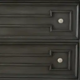 Solitude Brushed Black Tallboy