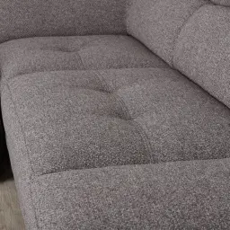 Albany Charcoal Woven Right Chaise Lounge