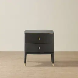 Beckham Dark Grey Bedside Table