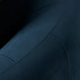 Everett Midnight Navy Velvet 3 Seater Sofa