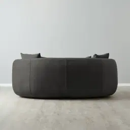 Everett Charcoal Velvet 2 Seater Sofa