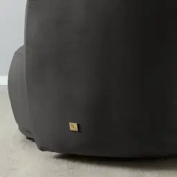 Everett Charcoal Velvet 2 Seater Sofa