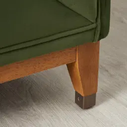 Humphrey Forest Green Velvet Occasional Chair