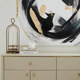 Gold Rush Abstract Painting