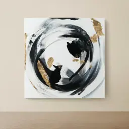 Gold Rush Abstract Painting