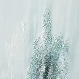 Glacier Abstract Painting
