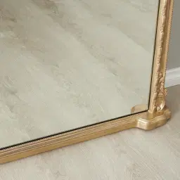 Cornelia Antique Gold Arched Mirror