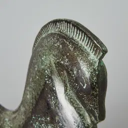 Palomo Rainforest Metal Sculpture - Black Base
