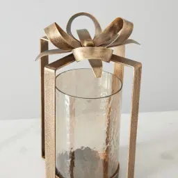 Lavish Antique Gold Metal Decorative - Medium