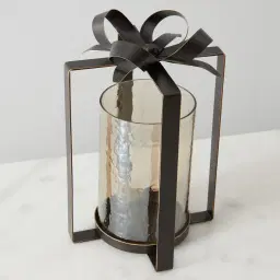 Lavish Antique Gilded Dark Bronze Metal Decorative - Medium